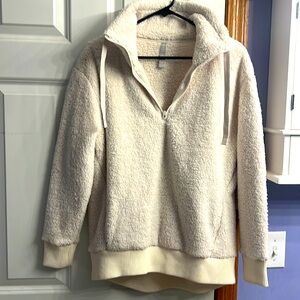 Athleta half zip Sherpa